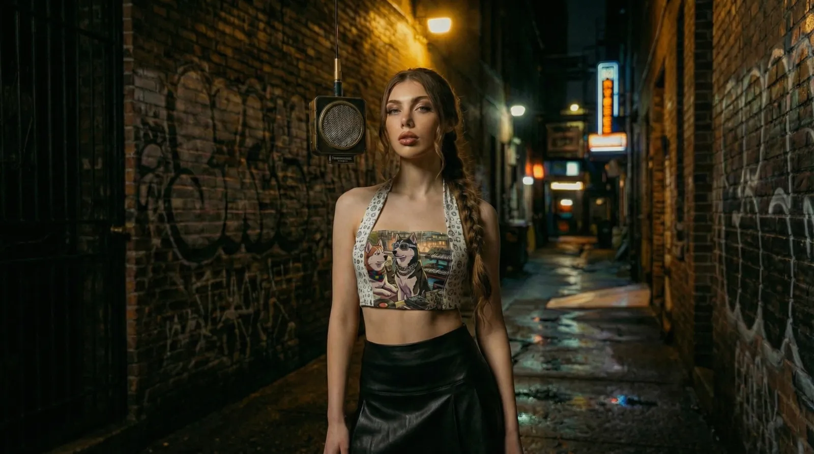 V4 Halter Crop